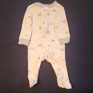 Adorable Cream Baby One Piece